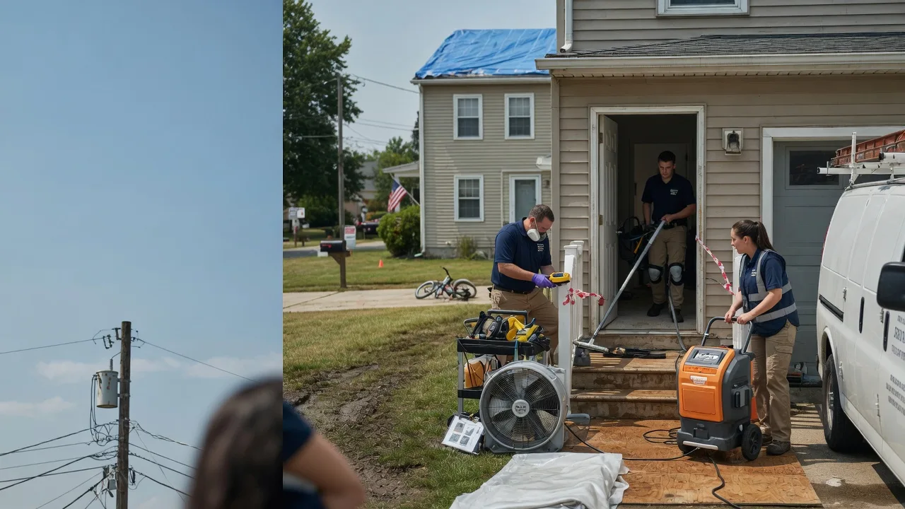 Water Damage Repair in Rogers, OH near me